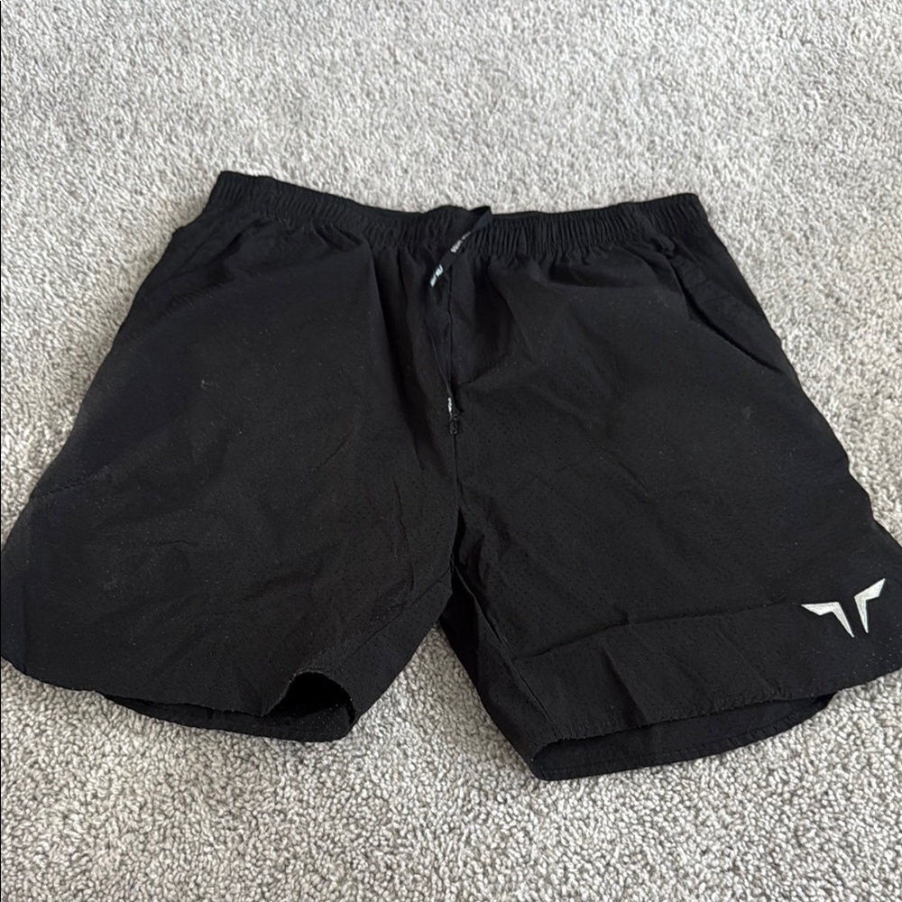 Men's Black Athletic Shorts